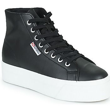 2730 HI TOP NAPPA  women's Shoes (High-top Trainers) in Black