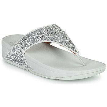 LULU GLITTER  women's Flip flops / Sandals (Shoes) in Silver. Sizes available:6