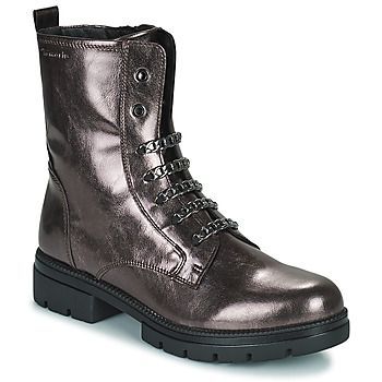25282  women's Mid Boots in Gold