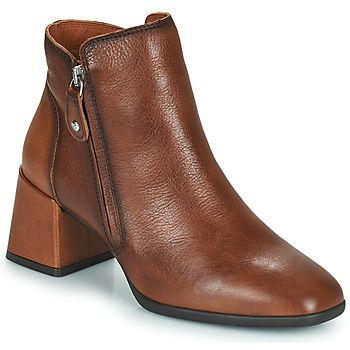 SEVILLA  women's Low Ankle Boots in Brown