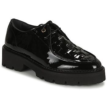 FOUGUE  women's Casual Shoes in Black