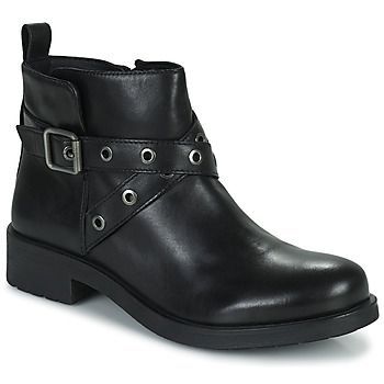 D RAWELLE  women's Mid Boots in Black