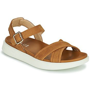 D XAND 2S B  women's Sandals in Brown. Sizes available:3,4,5,6,7,7.5