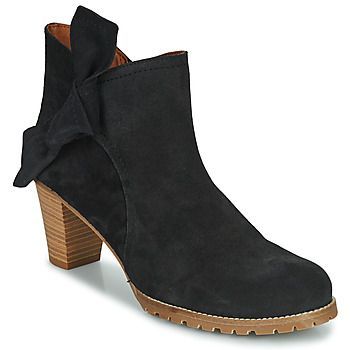 NEW03  women's Low Ankle Boots in Black