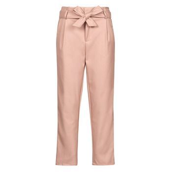 MAUDINE  women's Trousers in Pink