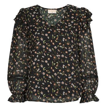 LEONTINE  women's Blouse in Black