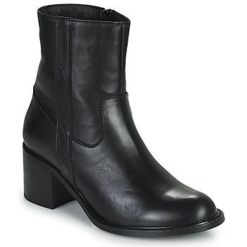 Mecoco  women's Mid Boots in Black