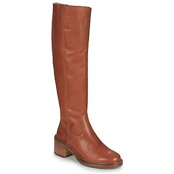 RUBY  women's High Boots in Brown