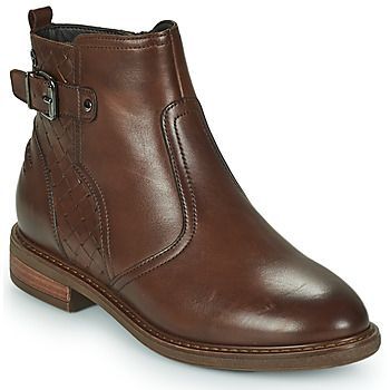 25377  women's Mid Boots in Brown