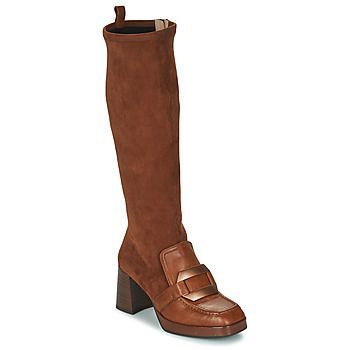 NATALIE  women's High Boots in Brown