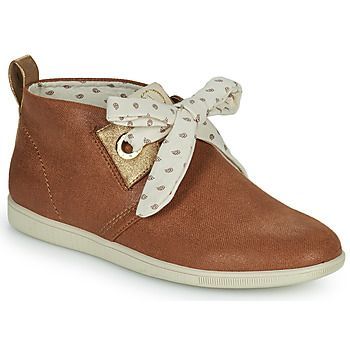 STONE MID CUT  women's Shoes (High-top Trainers) in Brown