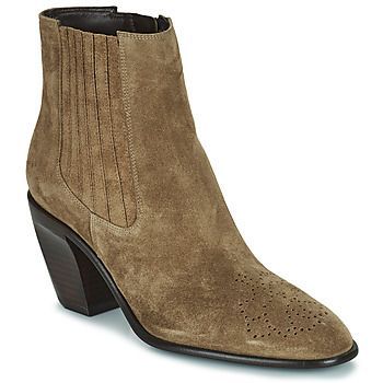 DUSTY 65  women's Low Ankle Boots in Brown