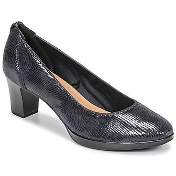 BARBARA  women's Court Shoes in Blue. Sizes available:3.5,4,5,6,6.5,7.5
