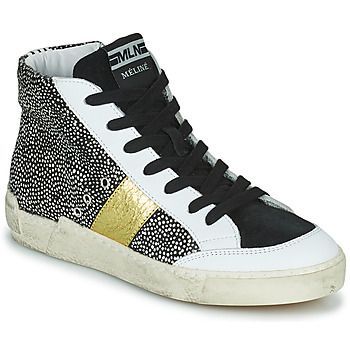 NKC1151-A-6123  women's Shoes (High-top Trainers) in Black