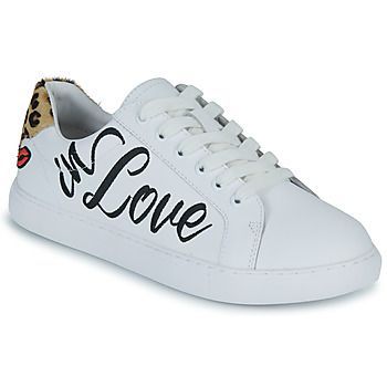 SIMONE CRAZY IN LOVE  women's Shoes (Trainers) in White