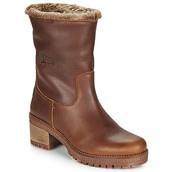 PIOLA  women's Low Ankle Boots in Brown
