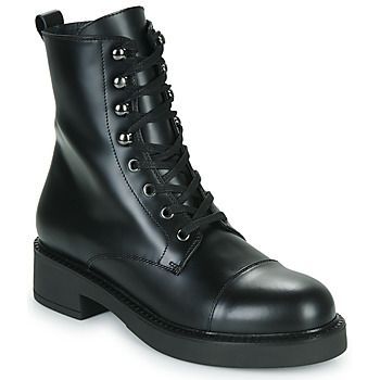 DICKER  women's Mid Boots in Black