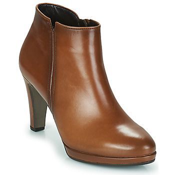 9577024  women's Low Ankle Boots in Brown