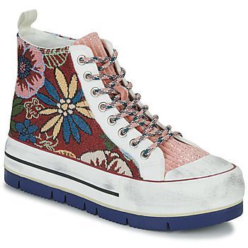 CRUSH ROSA  women's Shoes (High-top Trainers) in Multicolour