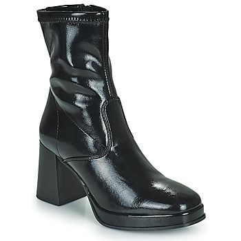 25379-018  women's Low Ankle Boots in Black