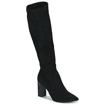 25514  women's High Boots in Black