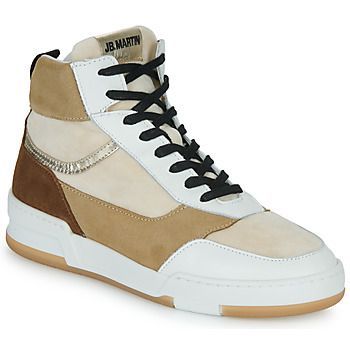 HURREL  women's Shoes (High-top Trainers) in Brown