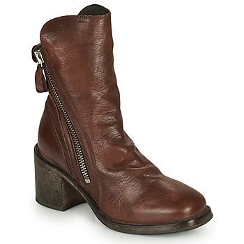 NANINI  women's Low Ankle Boots in Brown