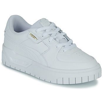 Cali Dream Lth Wns  women's Shoes (Trainers) in White