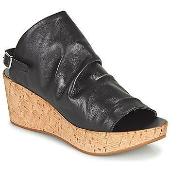 MONACO  women's Sandals in Black. Sizes available:3.5,4,5,6,6.5,7.5
