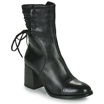 NADEL  women's Low Ankle Boots in Black