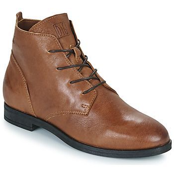 NERGLISSE  women's Mid Boots in Brown
