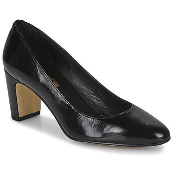 VERITEA  women's Court Shoes in Black