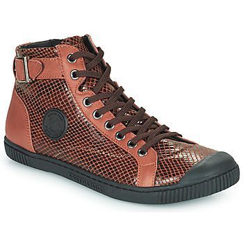 LATSA VERNIE  women's Shoes (High-top Trainers) in Red
