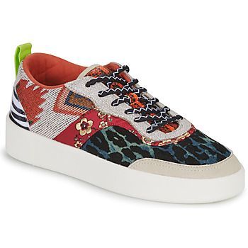 FANCY CRAZY PATCH  women's Shoes (Trainers) in Multicolour