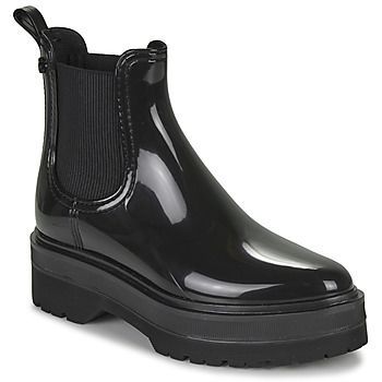 Netty  women's Wellington Boots in Black