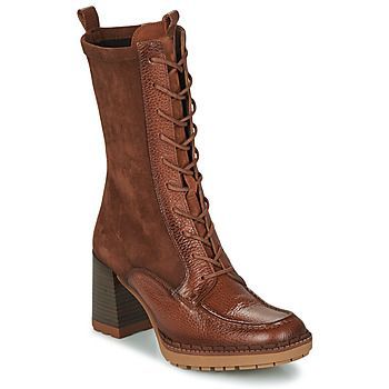 MICHELLE  women's High Boots in Brown