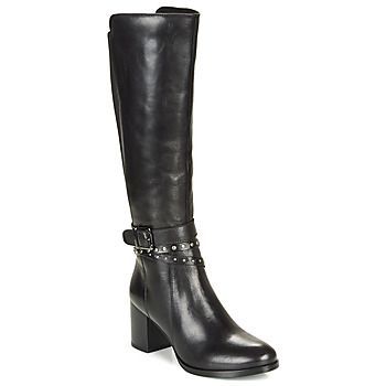 NAIGE  women's High Boots in Black. Sizes available:7.5