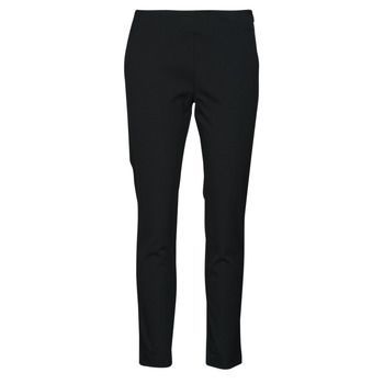 KESLINA  women's Trousers in Black