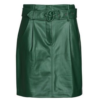 VICHOOSY HW COATED SKIRT  women's Skirt in Green