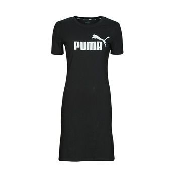 ESS SLIM TEE DRESS  women's Dress in Black