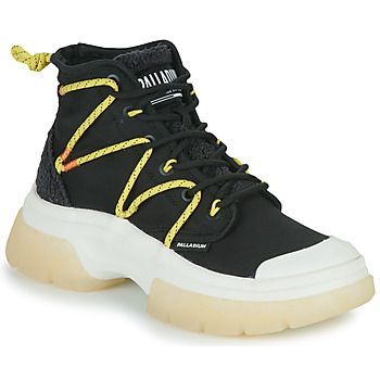 PALLAWAVE LACE IT  women's Shoes (High-top Trainers) in Black