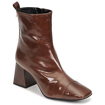 VANESSA  women's Low Ankle Boots in Brown