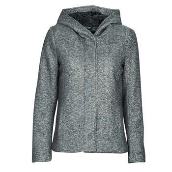 ONLSEDONA LIGHT SHORT JACKET OTW NOOS  women's Coat in Grey