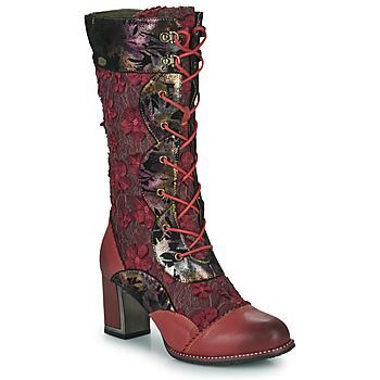 KACIO  women's High Boots in Red