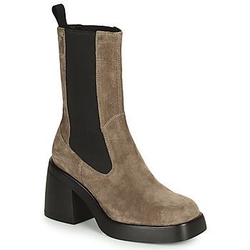 BROOKE  women's Low Ankle Boots in Brown