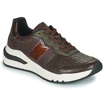 M6602-25  women's Shoes (Trainers) in Brown