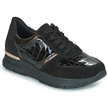 N7412-00  women's Shoes (Trainers) in Black