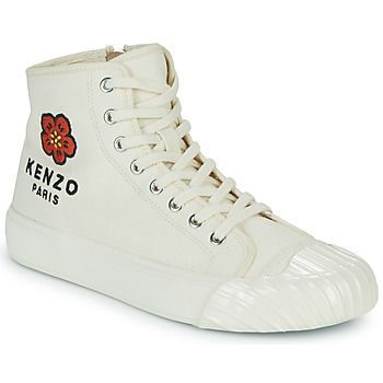 KENZOSCHOOL HIGH TOP SNEAKERS  women's Shoes (High-top Trainers) in White