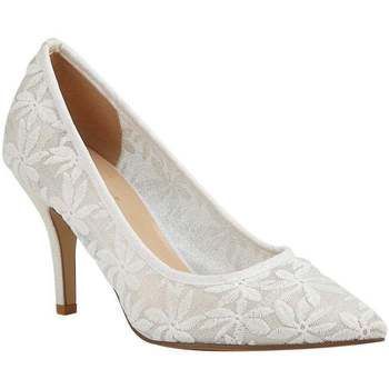 Briony Womens Court Shoes  women's Court Shoes in White