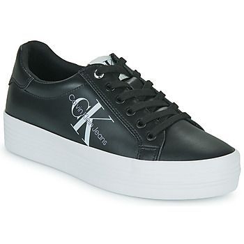 VULC FLATFORM LACEUP  women's Shoes (Trainers) in Black